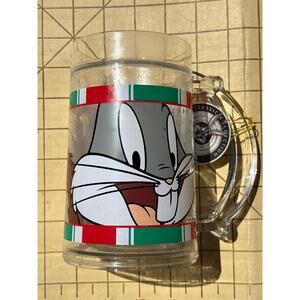 Vintage 1998 Taz Bugs Bunny Looney Tunes Warner Bros. Frosty Mug Zak Designs